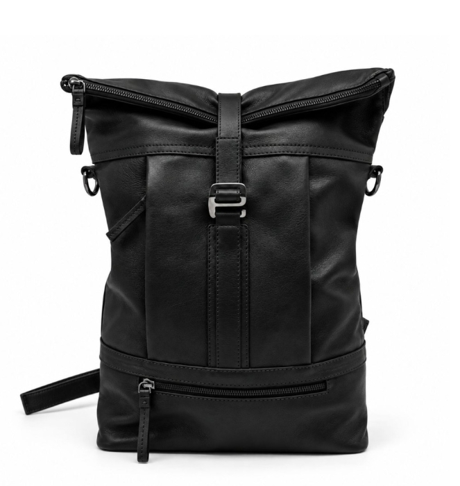 ROLLTOP BACKPACK BLACK